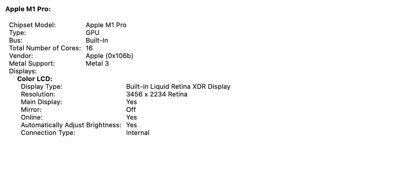 Apple MacBook pro - Like New 1