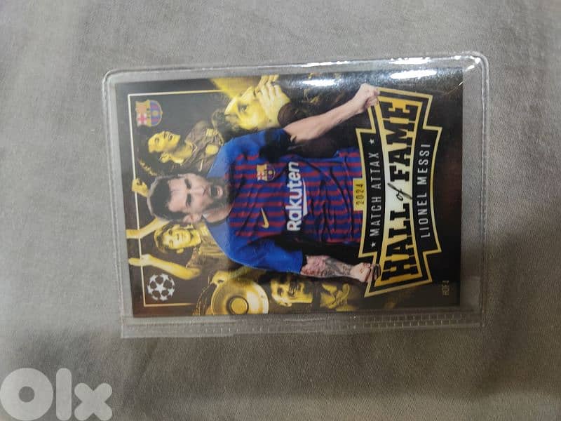 hall of Fame Messi card 0