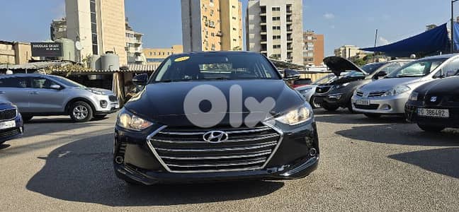 Hyundai Elantra 2017 company source f. o ABS like new
