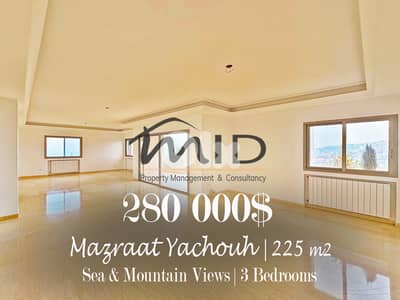 Mazraat Yashouh | Great Building Status | Huge Balcony | Open View