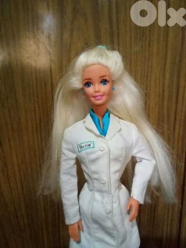 Barbie DENTIST TALKS a Patient Mattel1997 working mechanism great doll 1
