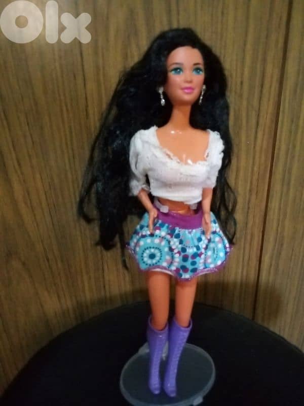 WESTERN FUN NIA Ultra Rare Mattel 1989 Great doll+brand tag wears =38$ 0