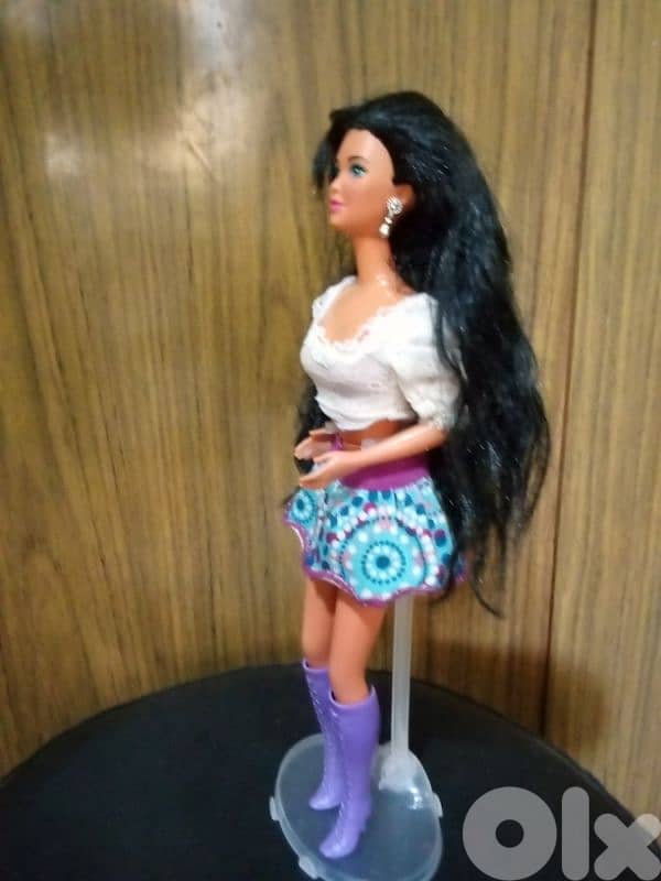 WESTERN FUN NIA Ultra Rare Mattel 1989 Great doll+brand tag wears =38$ 7