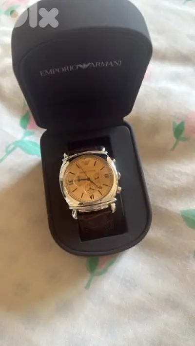 emporio armani watch still new not used