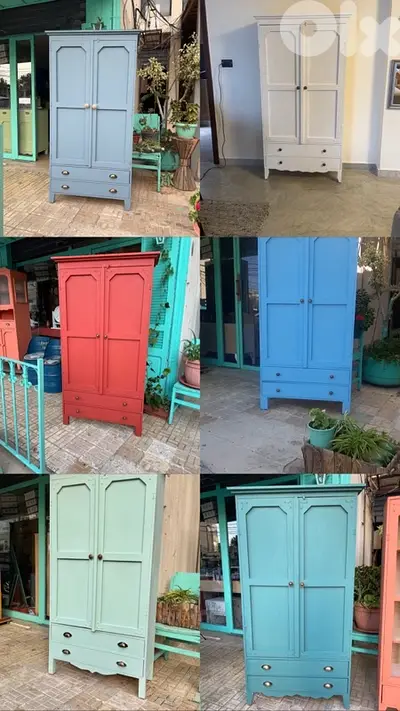 rustic wardrobe, closet
