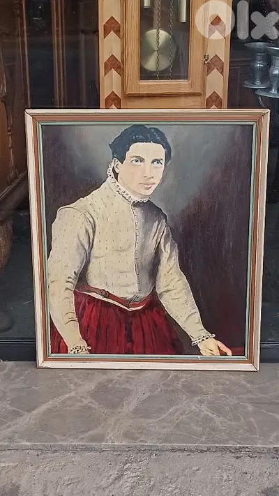 لوحة رسم زيتي اوروبية