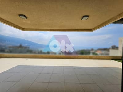 3bedroom Furnished apartment+terrace+sea view 4rent in Admaشقة في أدما