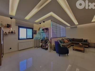 4 bedroom duplex apartment+sea view+terrace 4sale in Zouk Mosbeh
