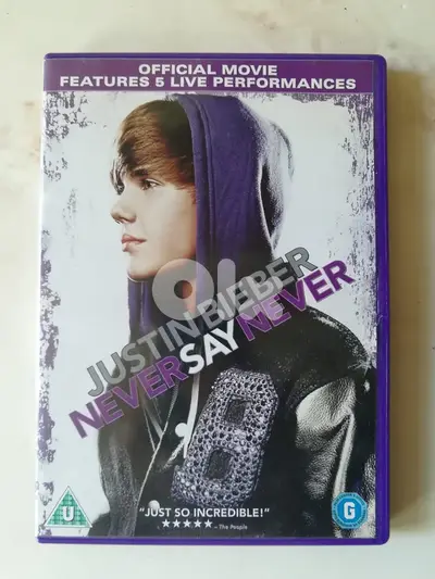 Justin Bieber Never say never DVD