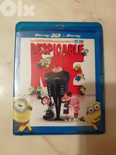 Dispicable me original Bluray + bluray 3d