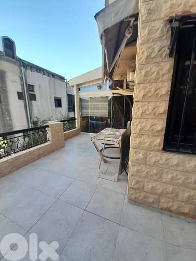 Furnished apartment with terrace for sale in Bsalim