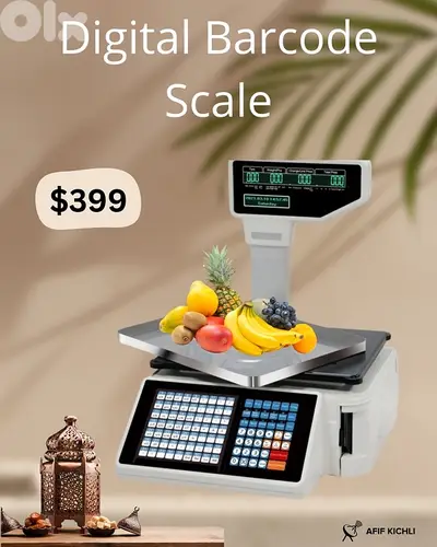 Digital Barcode/Scale