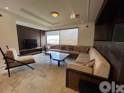 Sahel Alma 230m2 | 140m2 Terrace | Rent | Decorated | Furnished |EH/YV