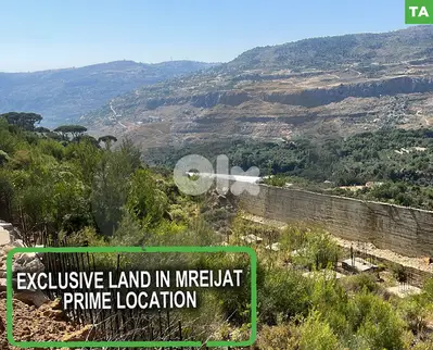 Exceptional Investment Opportunity, Land in Mreijat REF#TA126523 Exceptional Investment Opportunity, Land in Mreijat REF#TA126523