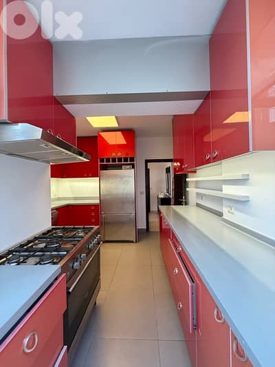 Spacious Sunny apartment for rent in Naccache W/ Huge terrace