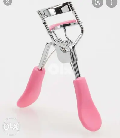 High quality pink silicone handles eyelash curler
