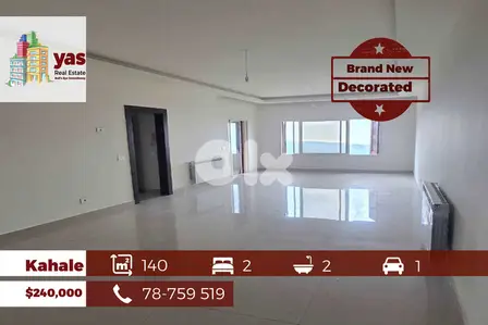 Kahale 140m2 | Brand New | Decorated | Amazing View | OH