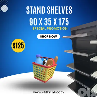 Shelves for Supermarket, Stores & Pharmacies