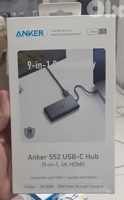 Anker 552 Usb-c Hub 9in1 4k Hdmi