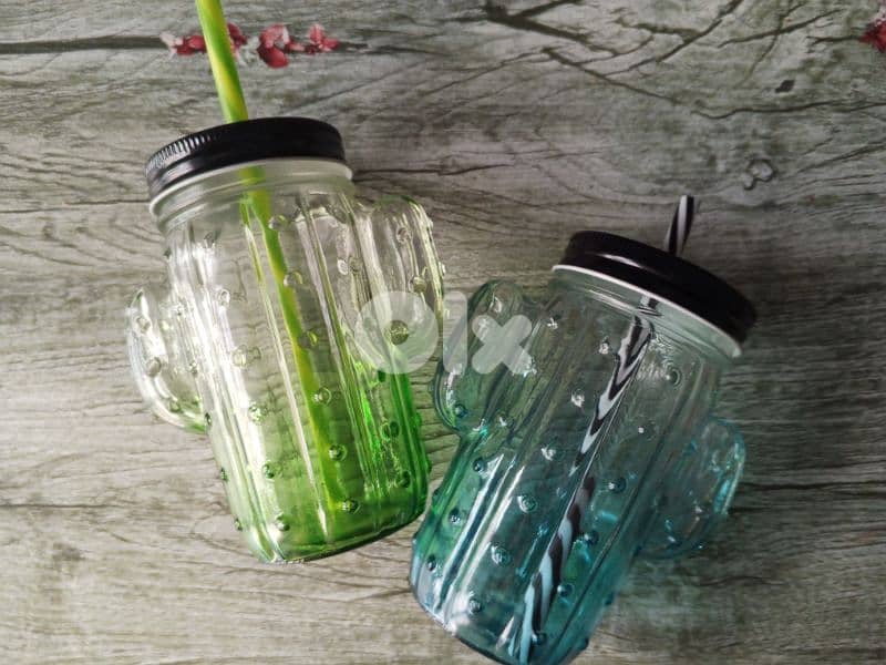 glass mason jars with straw 7