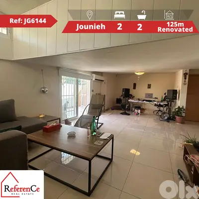 Renovated apartment in Jounieh for sale شقة مجددة في جونية للبيع