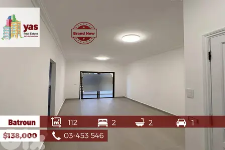 Batroun 112m2 | Brand New | Perfect Investment | Prime Location | HJ |
