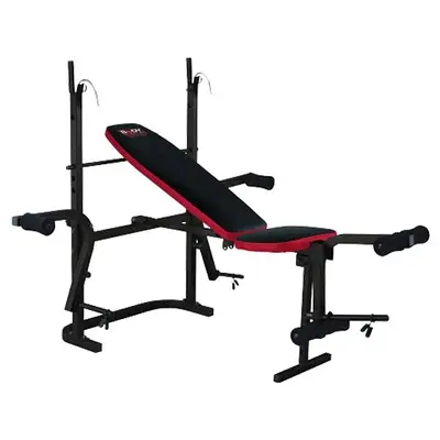 Foldable weight lifting bench