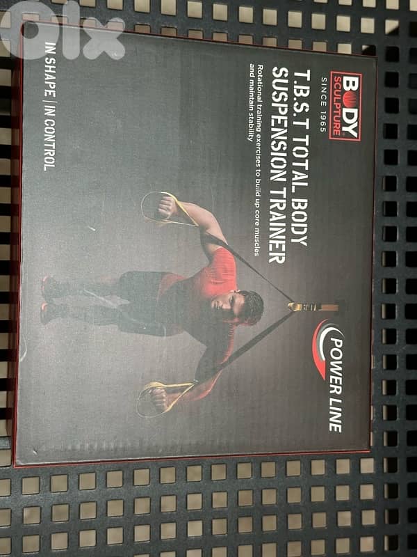 Body sculpture TRX total body suspension trainer 1