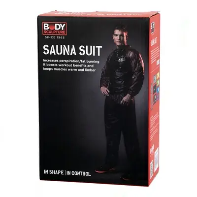 Sauna suit body sculpture