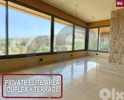 PRIVATE ELITE AREA  - DUPLEX + TERRACE  - Kfarhbab REF#SU126612