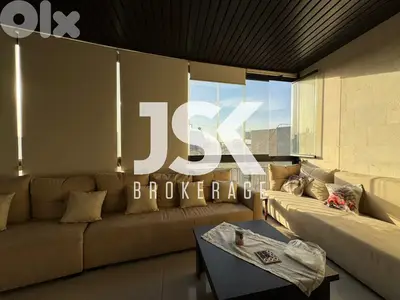 L19304 - Decorated & Fully Furnished Apartment For Sale in Mansourieh