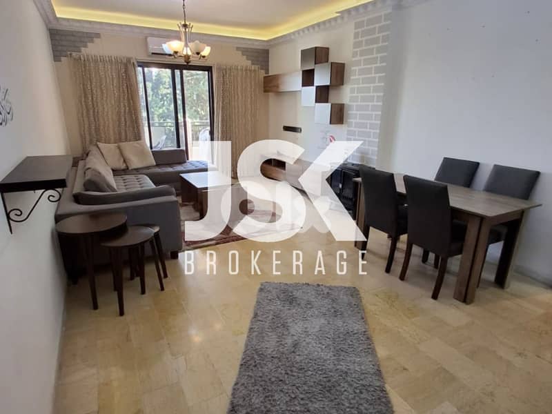 L19307 - Furnished Apartment For Rent in Aramoun 0