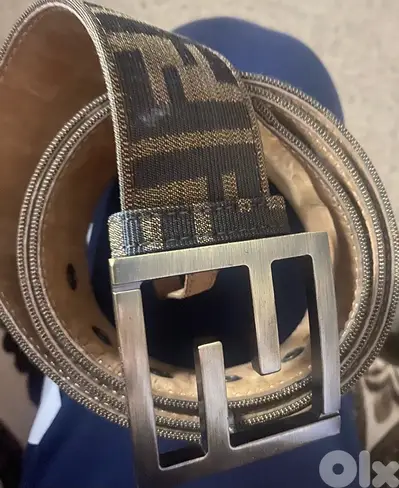 Fendi genuine Leather belt