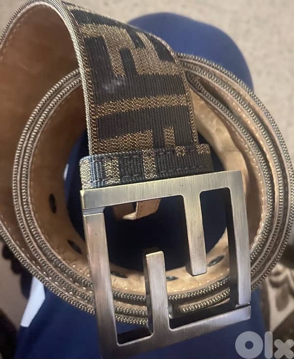 Fendi genuine Leather belt 0