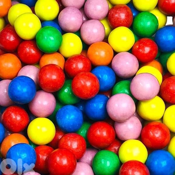 PLANET BUBBLE GUM 25mm (Box of 1000) - For Vending Machines 0