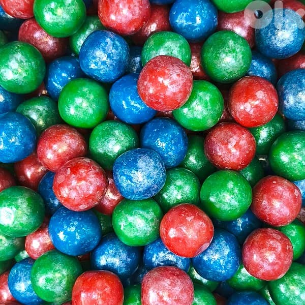 UNICORN PEARL BUBBLE GUM 25mm (Box of 1000) - For Vending Machines 0