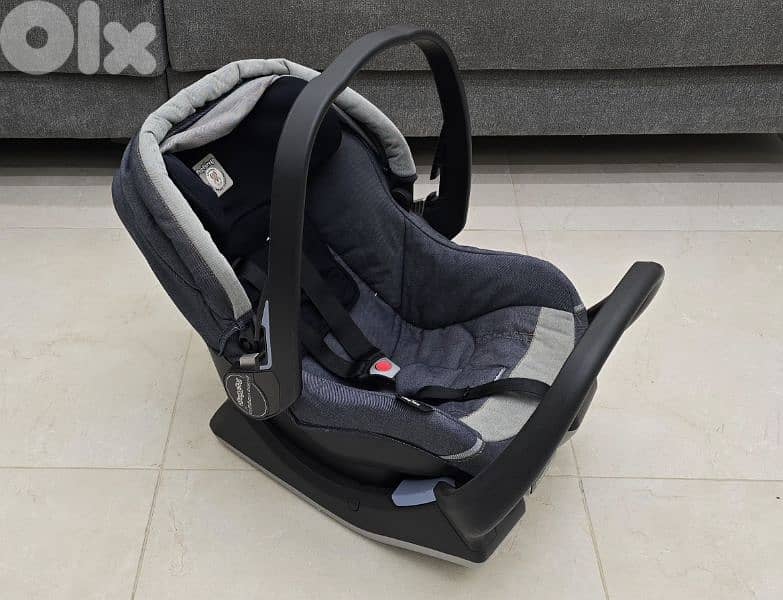 Peg Perego Book 51 - Denim Blue - Stroller + Carrycot + Car Seat 8