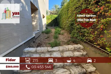 Fidar 215m2 | 195m2 Garden/Terrace | Brand New | Prime Location | OH