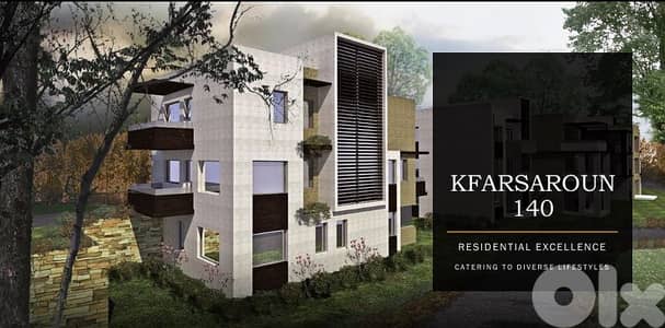 RWB185SN - Apartment for sale in Kfarsaroun Koura