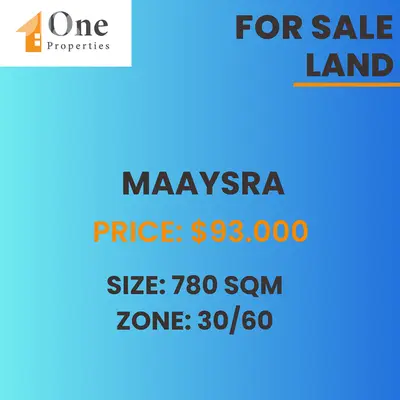 LAND FOR SALE IN MAAYSRAH- KESERWAN LAND FOR SALE IN MAAYSRAH- KESERWAN