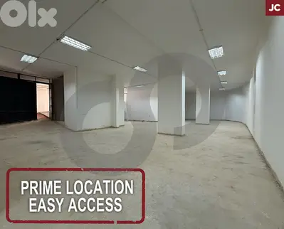 Warehouse for Sale – Prime Location –Baouchriye, Metn REF#JC126640