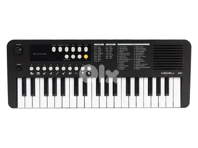 Medeli MK1 BK keyboard, 37 mini-size keys, with USB-C cable for power