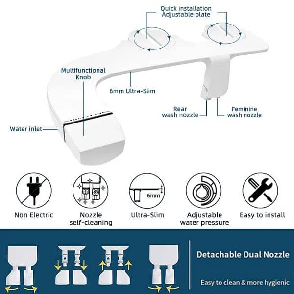 Bidet Attachment Sprayer 1