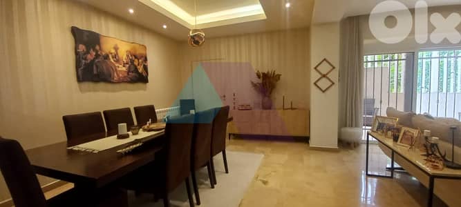 3 bedroom furnished apartment+terrace 4sale in Ghadirشقة للبيع في غدير
