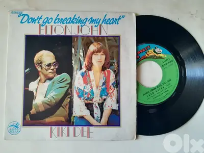 Elton john & Kiki Dee "don t go breaking my heart" 7" 45t