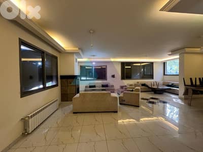 3 bedroom villa+pool+football field+view 4rent in Aley - فيلا في عاليه