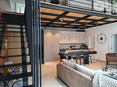 FURNISHED LOFT IN ACHRAFIEH PRIME | GYM , POOL | 120SQ | AC-803