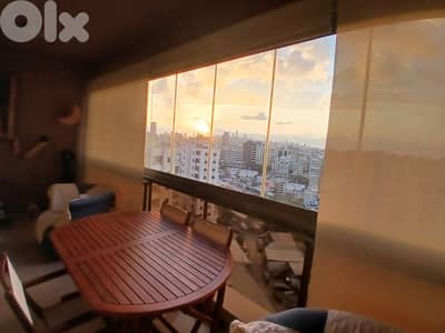 180 SQM Apartment in Fanar, Metn with Sea & Mountain View