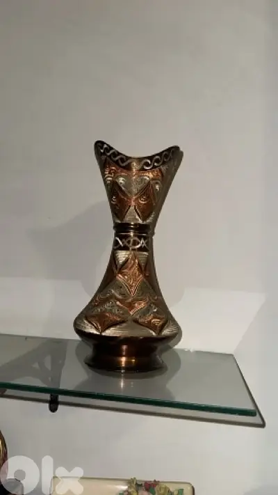 Brass vase