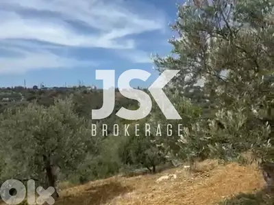L19317 - 3,418 SQM Land With A Nice View For Sale in Bsous